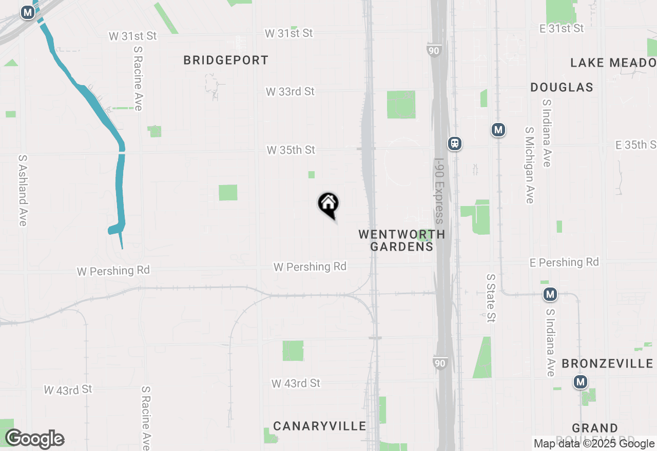 Map of 3736 S Parnell Avenue, Chicago, IL 60609