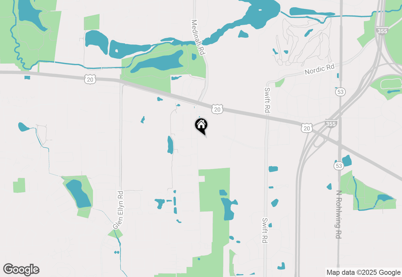 Map of (Address confidential), Addison, Illinois 60101