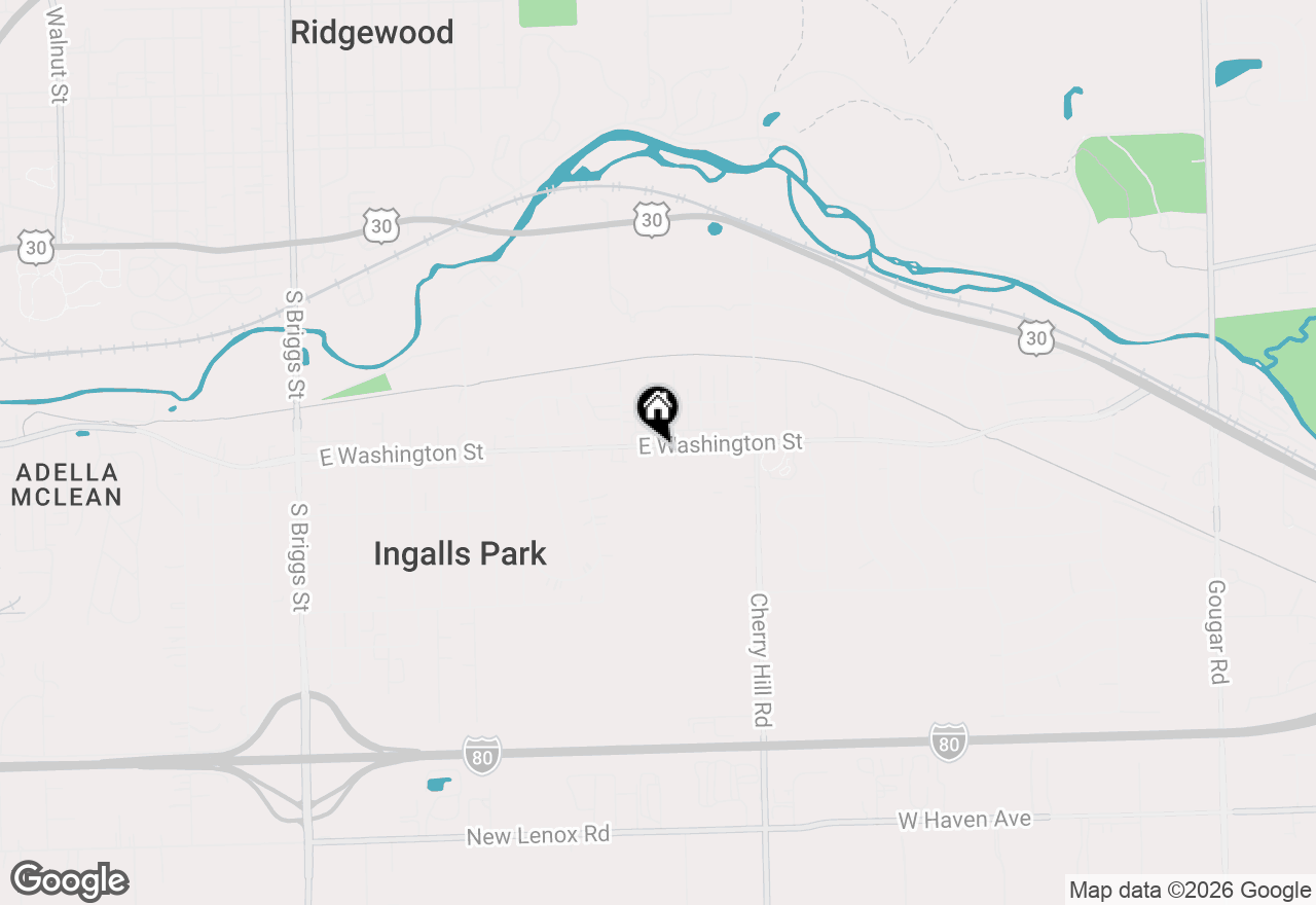 Map of 2202 E Washington Street, Joliet, IL 60433