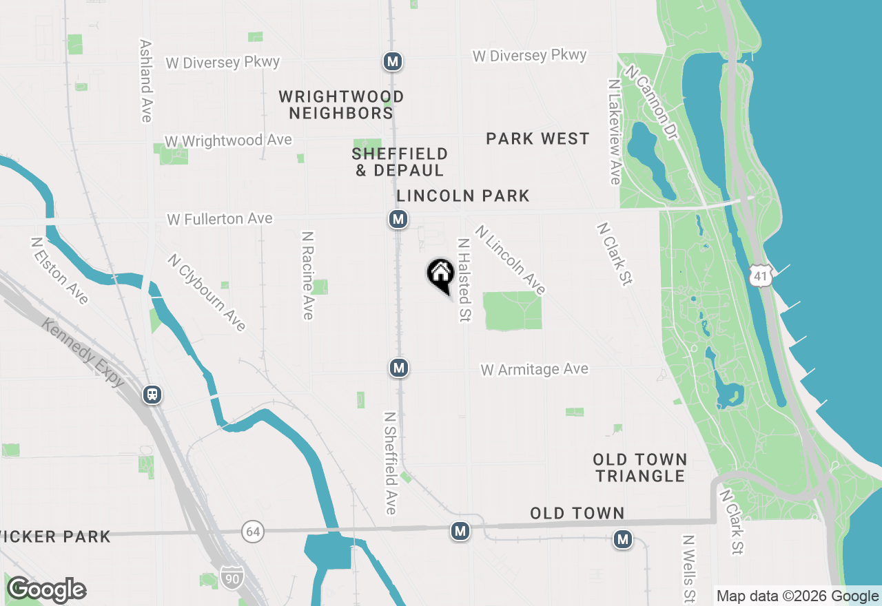 Map of 2144 N Dayton Street, Chicago, IL 60614