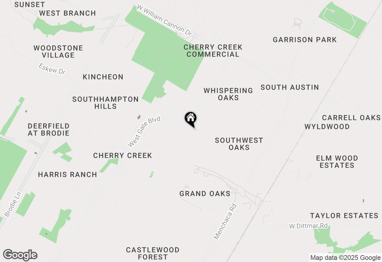 Map of 2605 Market Garden Ln, Austin, TX 78745