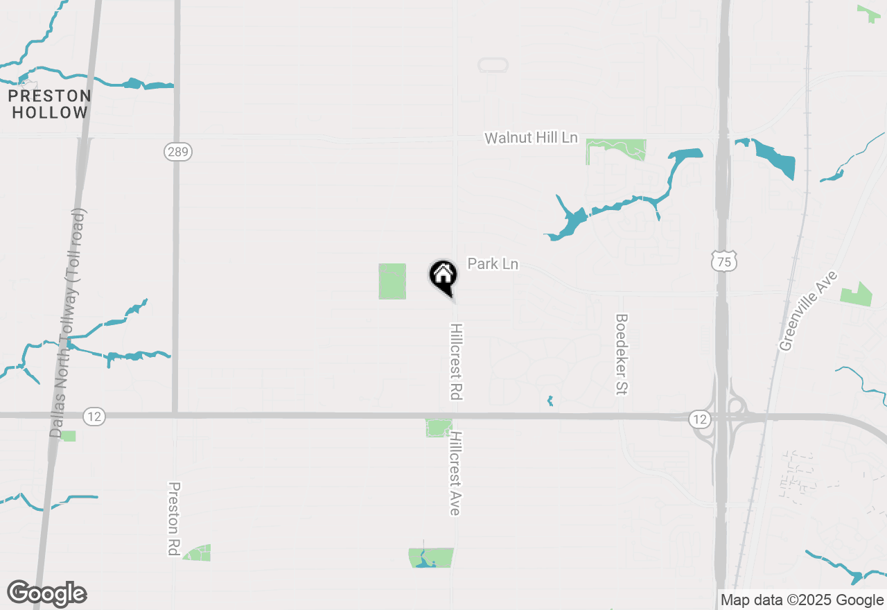 Map of 6828 Chevy Chase Avenue, Dallas, TX 75225