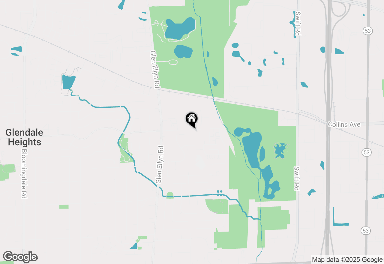 Map of 685 E Fullerton Avenue #105, Glendale Heights, IL 60139