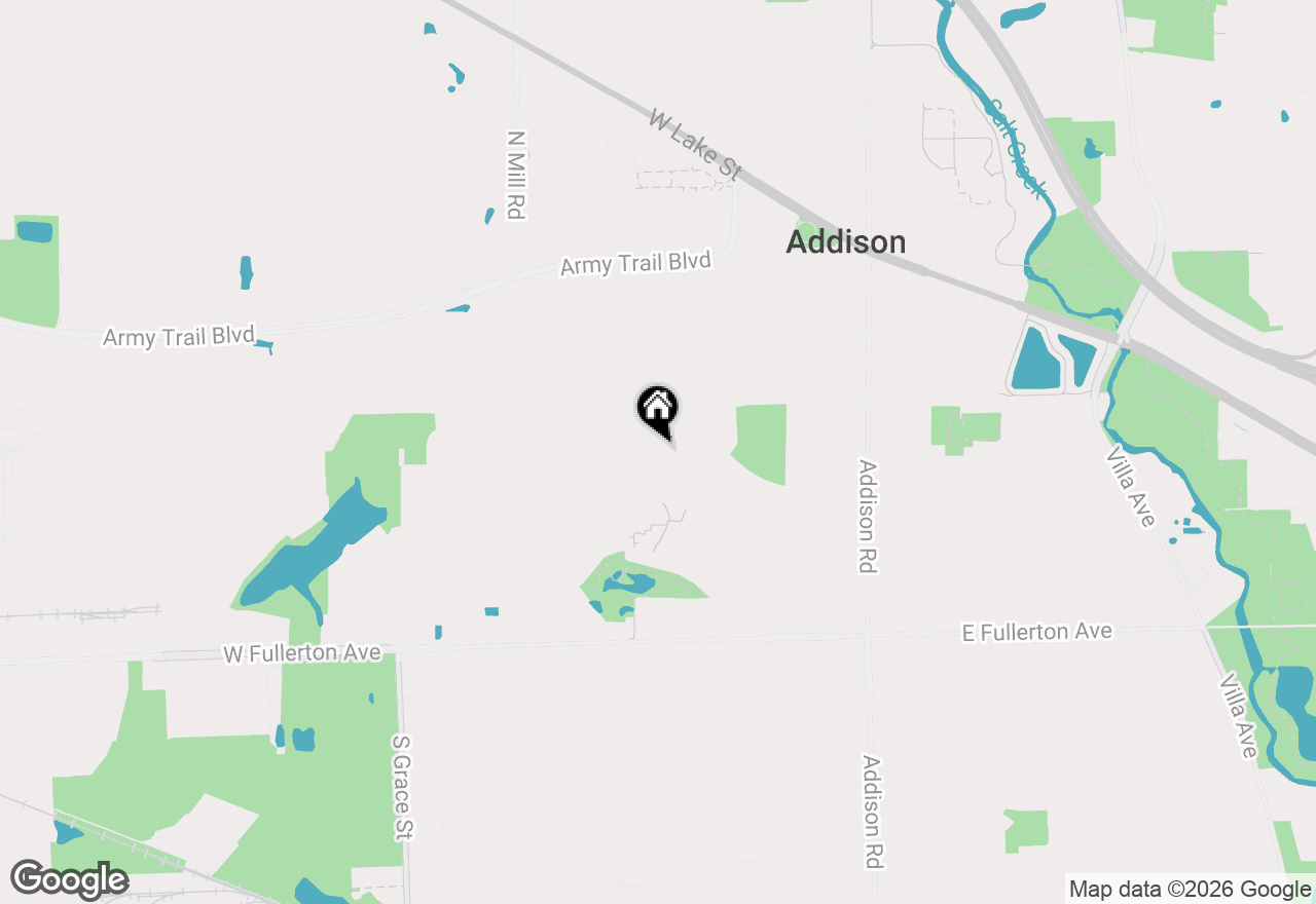 Map of 365 W Myrick Avenue, Addison, IL 60101