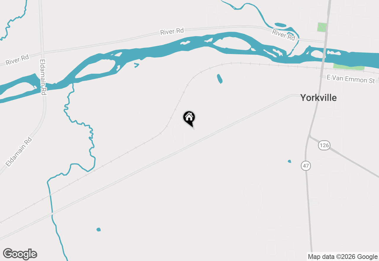 Map of 874 Flint Creek Lane, Yorkville, IL 60560