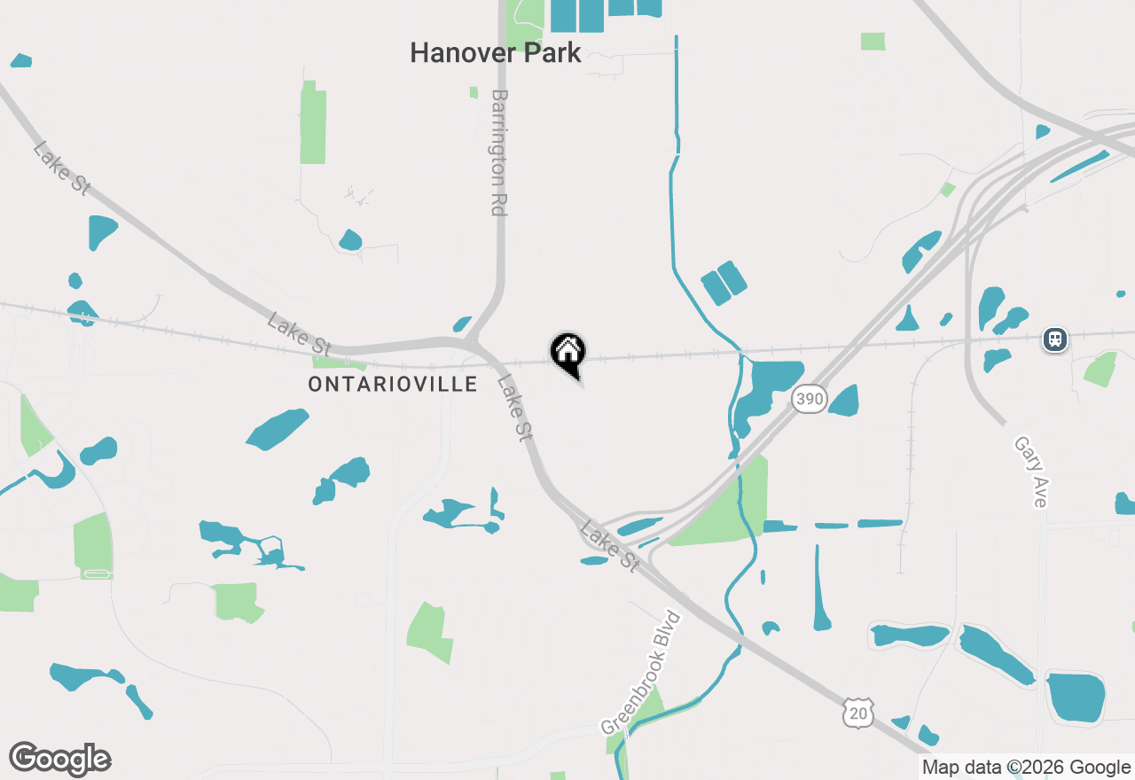 Map of 6236 Gold Circle #6236, Hanover Park, IL 60133