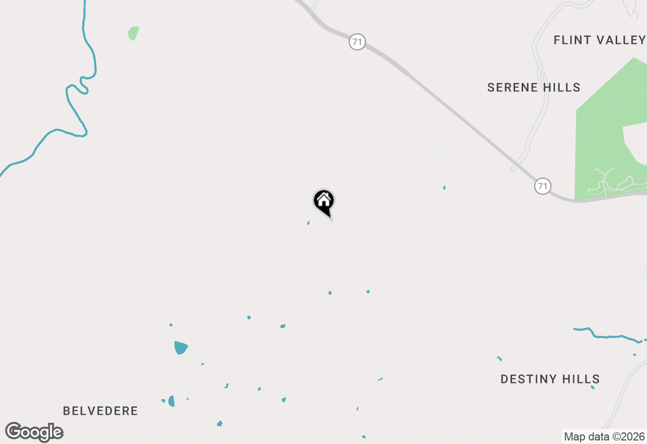 Map of 17604 Hattie Trace Trce, Austin, TX 78738