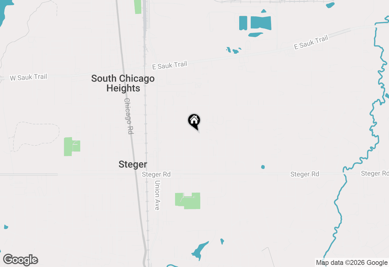 Map of 3129 Butler Avenue, Steger, IL 60475