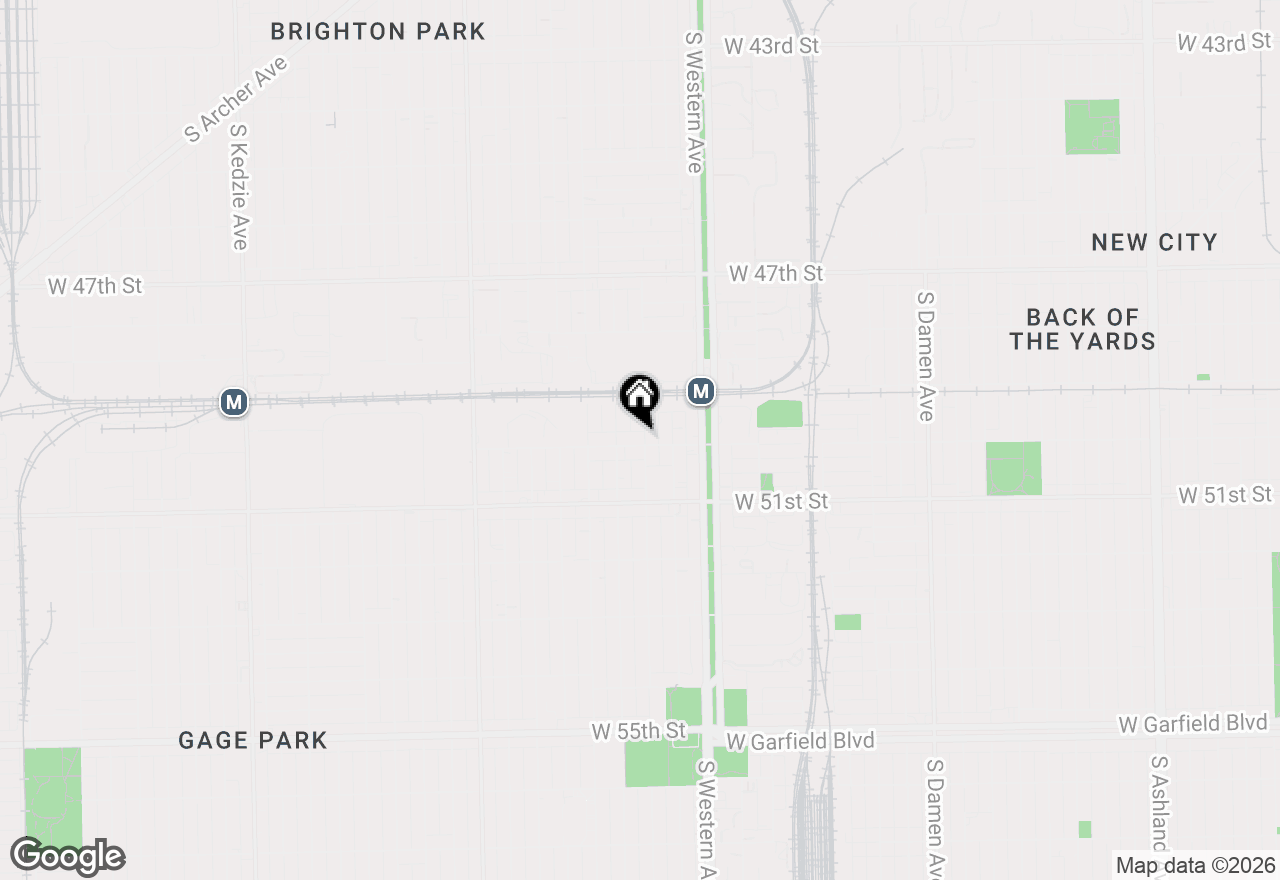 Map of 4956 S Campbell Avenue, Chicago, IL 60632