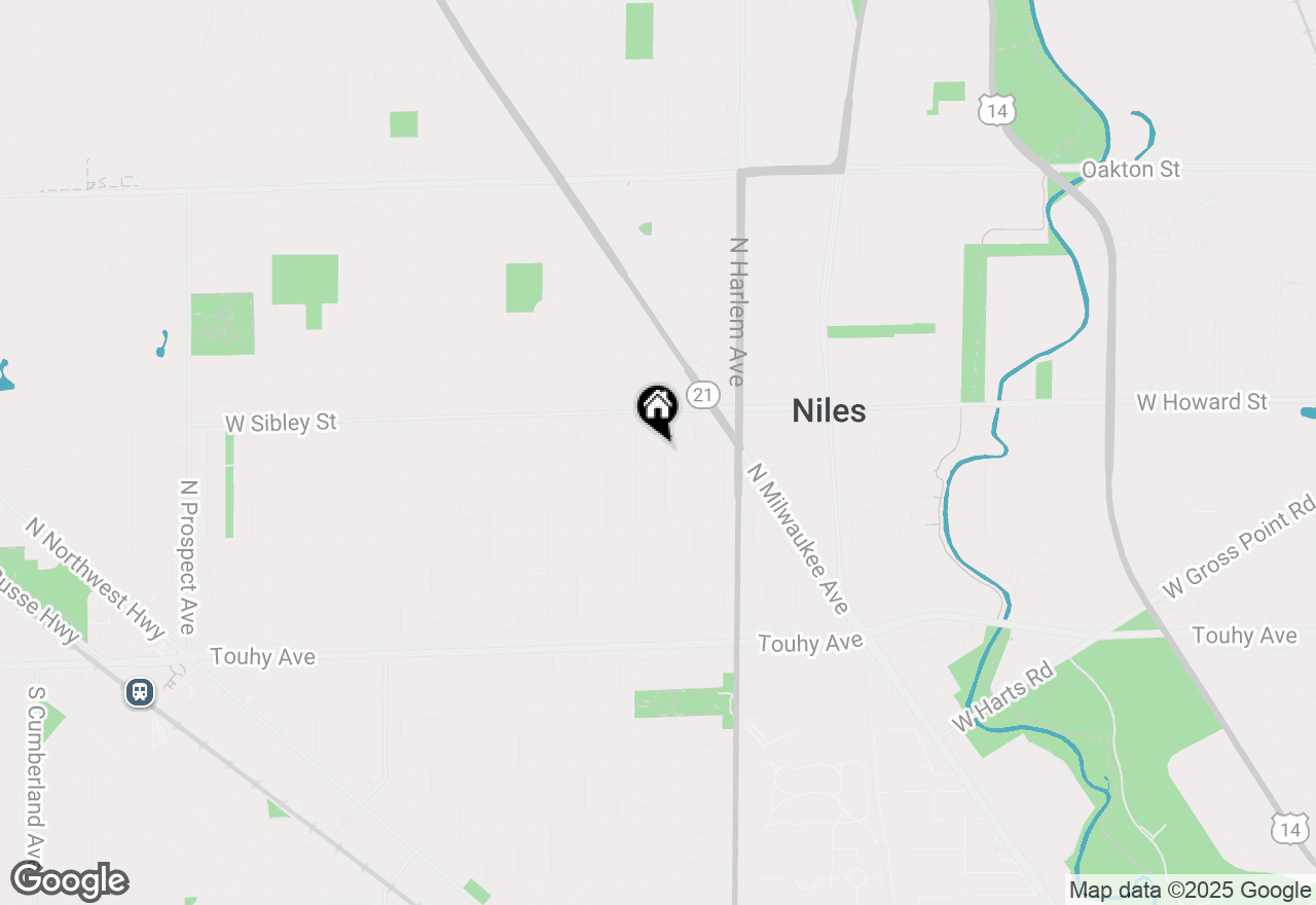 Map of 7517 N Odell Avenue, Chicago, IL 60631