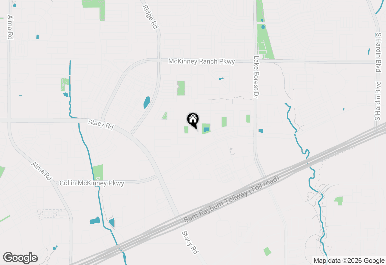 Map of 4916 Berkley Drive, Mckinney, TX 75070