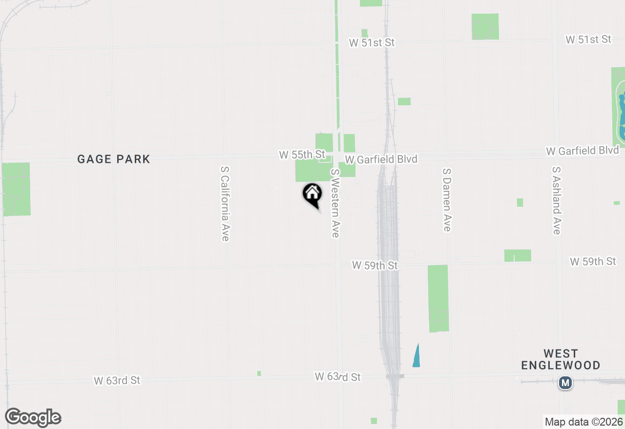 Map of 5707 S Campbell Avenue, Chicago, IL 60629