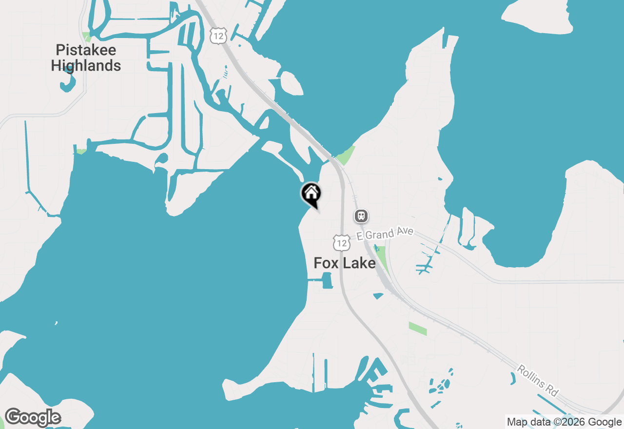 Map of 22 N Pistakee Lake Road #3E, Fox Lake, IL 60020