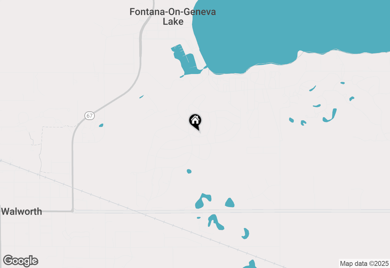 Map of 330 Church Dr, Fontana, WI 53125