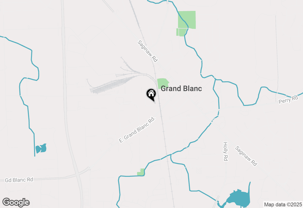 Map of 418 Hattie Street, Grand Blanc, MI 48439