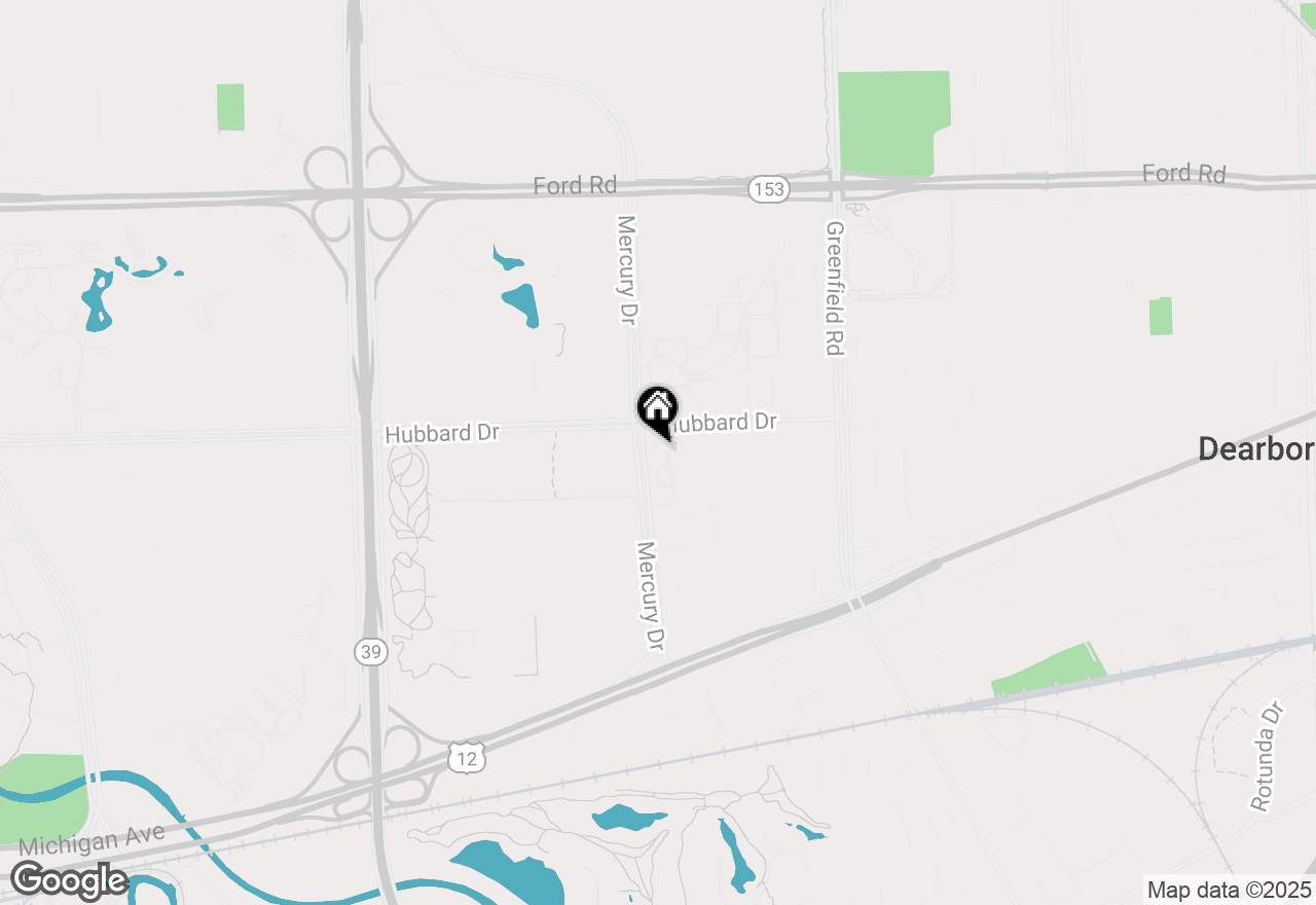 Map of 29 Lyons Court, Dearborn, MI 48126