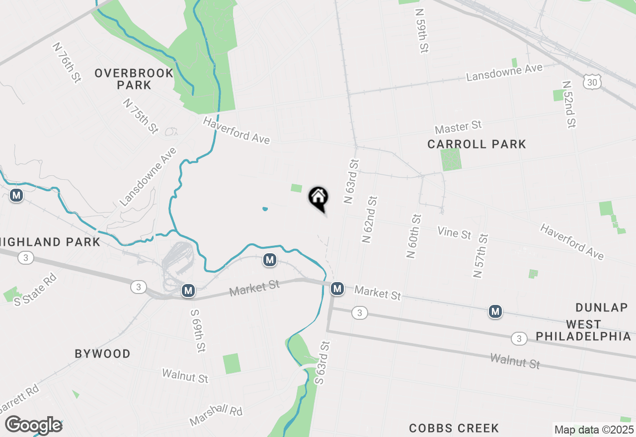 Map of 246 N 64th Street, Philadelphia, PA 19139