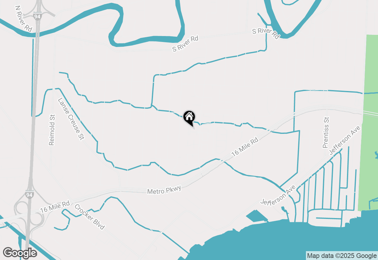 Map of 27723 Harrison Woods Lane, Harrison Township, MI 48045