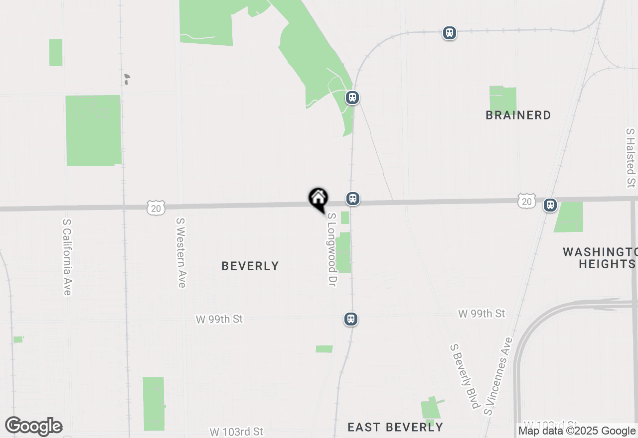 Map of 9531 S Winchester Avenue, Chicago, IL 60643