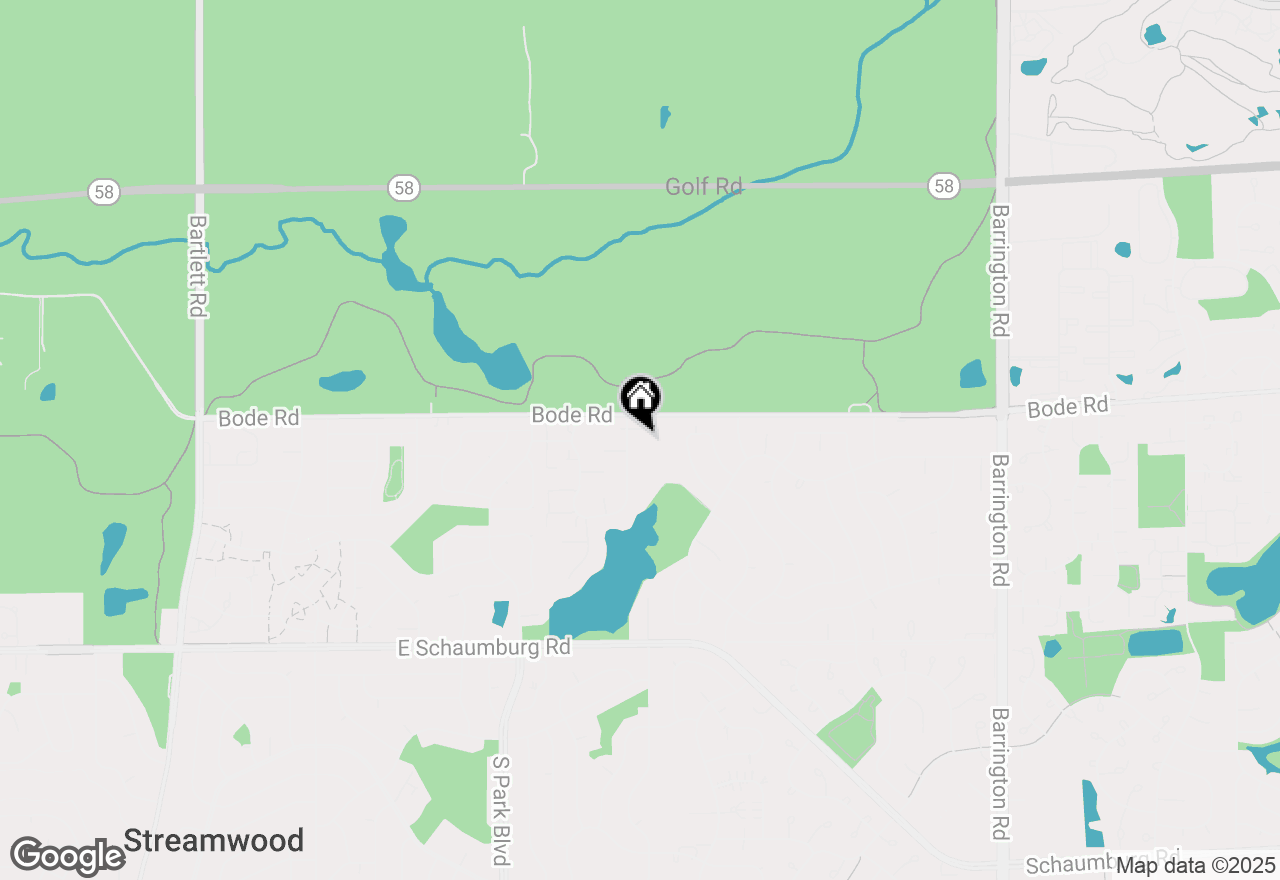 Map of 7 Windsor Court, Streamwood, IL 60107