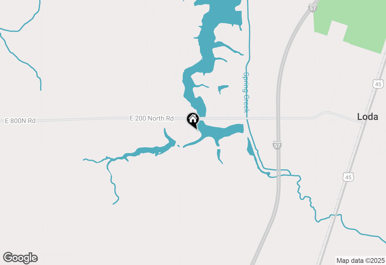 Map of 1508 Golf Road, Loda, IL 60948