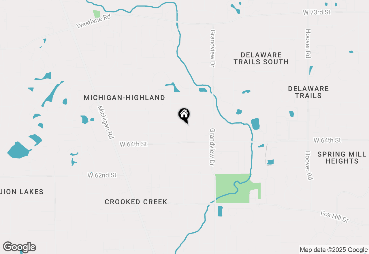 Map of 1835 Horizon Lane, Indianapolis, IN 46260