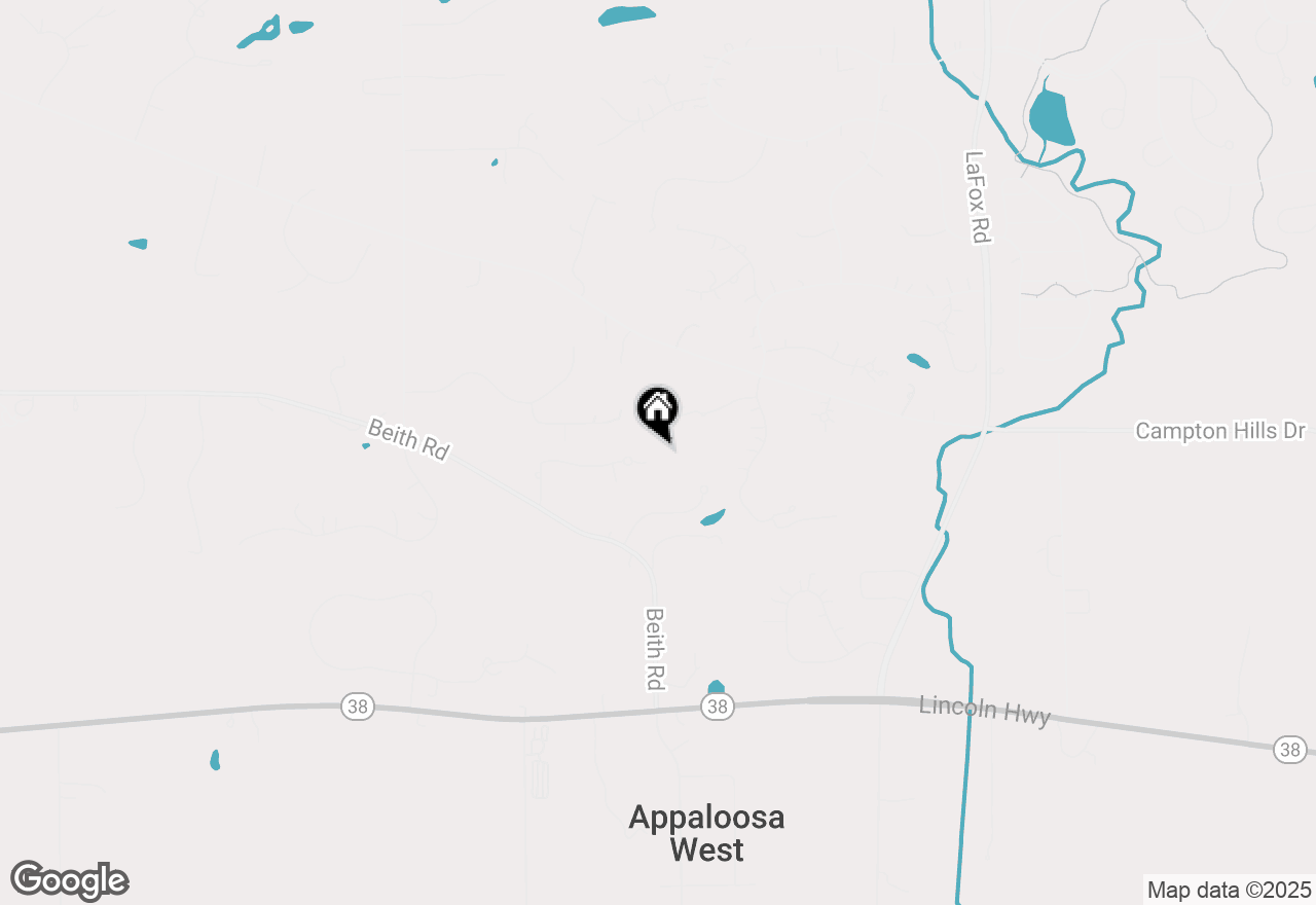 Map of 41W234 Prairie View Lane, Elburn, IL 60119