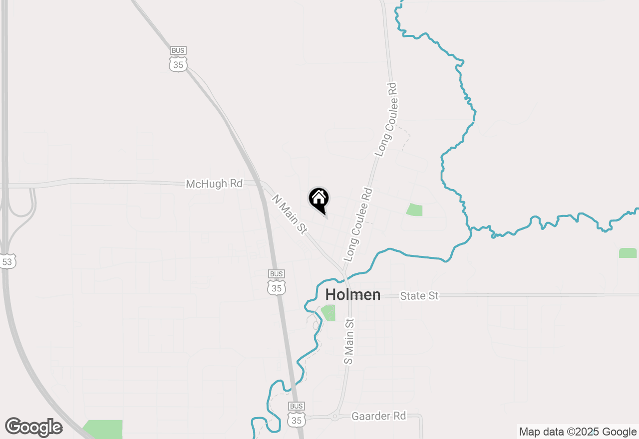 Map of 333 Church St, Holmen, WI 54636