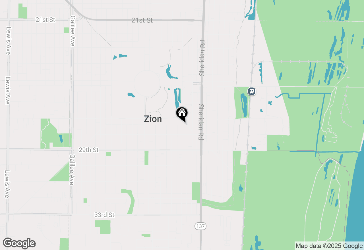 Map of 2733 Emmaus Avenue, Zion, IL 60099