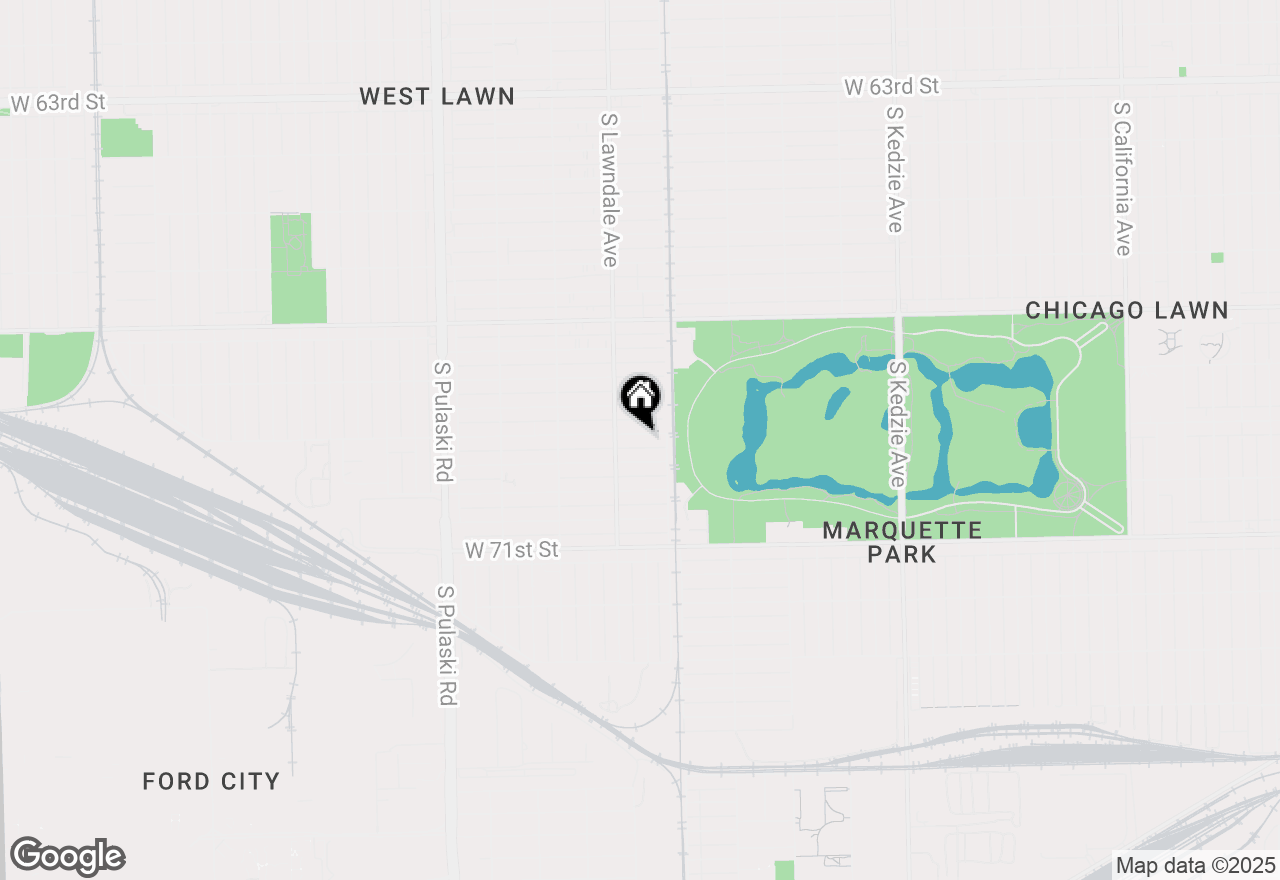 Map of 3631 W 69th Street, Chicago, IL 60629