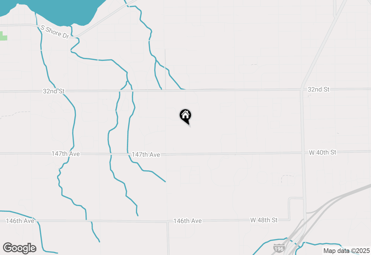 Map of 598 Jasmine Drive, Holland, MI 49423