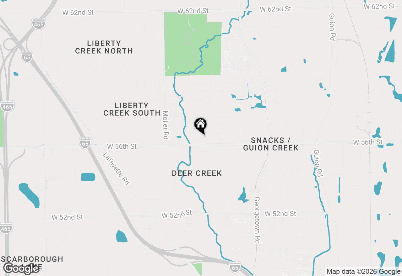 Map of 5628 Orchardgrass Lane, Indianapolis, IN 46254