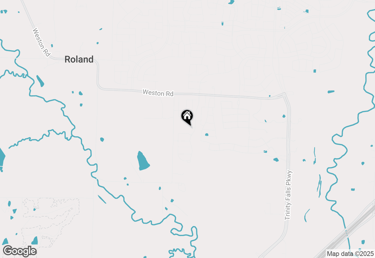 Map of 1717 Western Hemlock Way, Mckinney, TX 75071