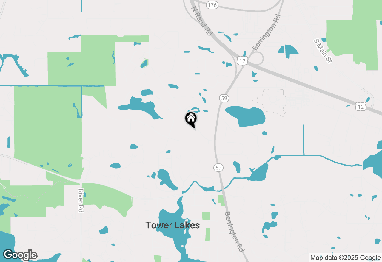 Map of 26178 N Anderson Road, Wauconda, IL 60084