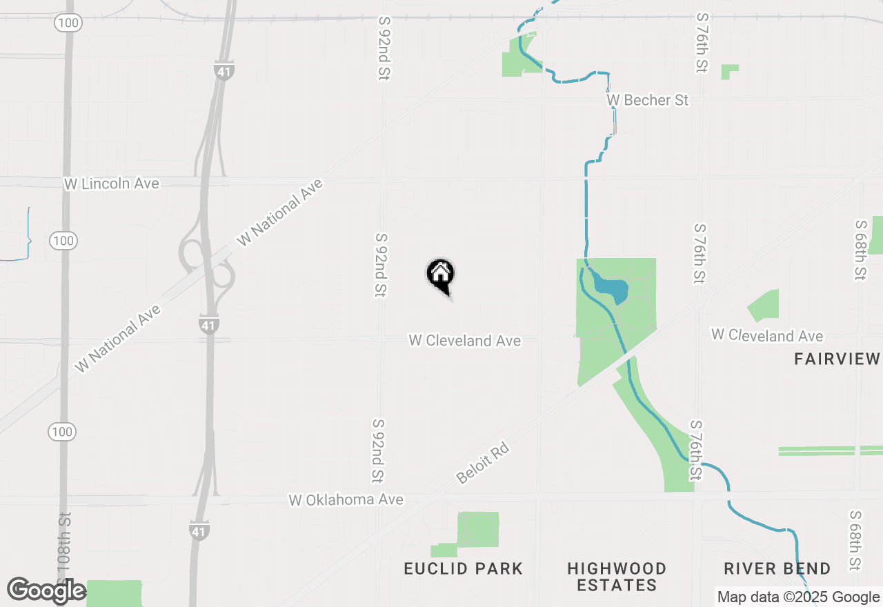 Map of 2606 S 89th St, West Allis, WI 53227