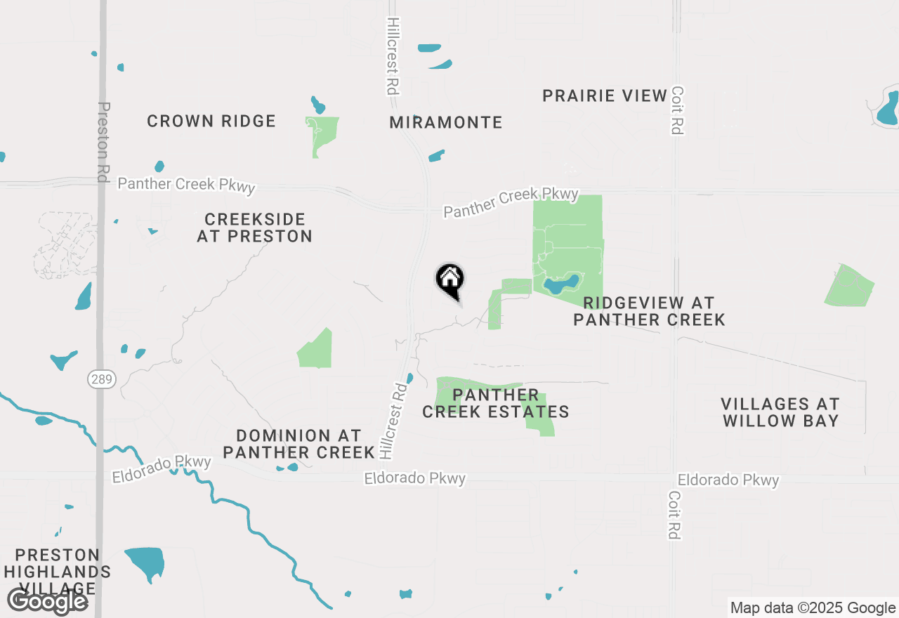 Map of 11250 Luckenbach Drive, Frisco, TX 75035