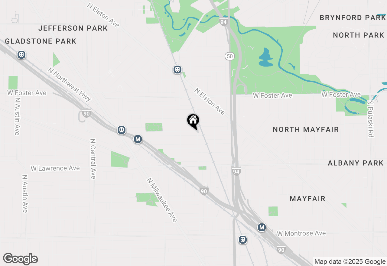 Map of 5013 W Argyle Street, Chicago, IL 60630