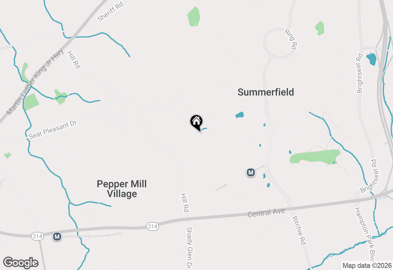 Map of 7504 Twining Court, Hyattsville, MD 20785