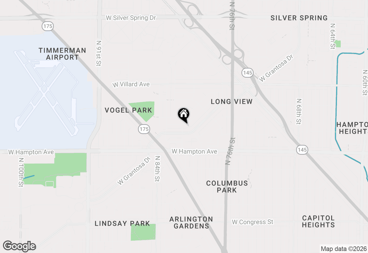 Map of 8161 W Herbert Ave, Milwaukee, WI 53218