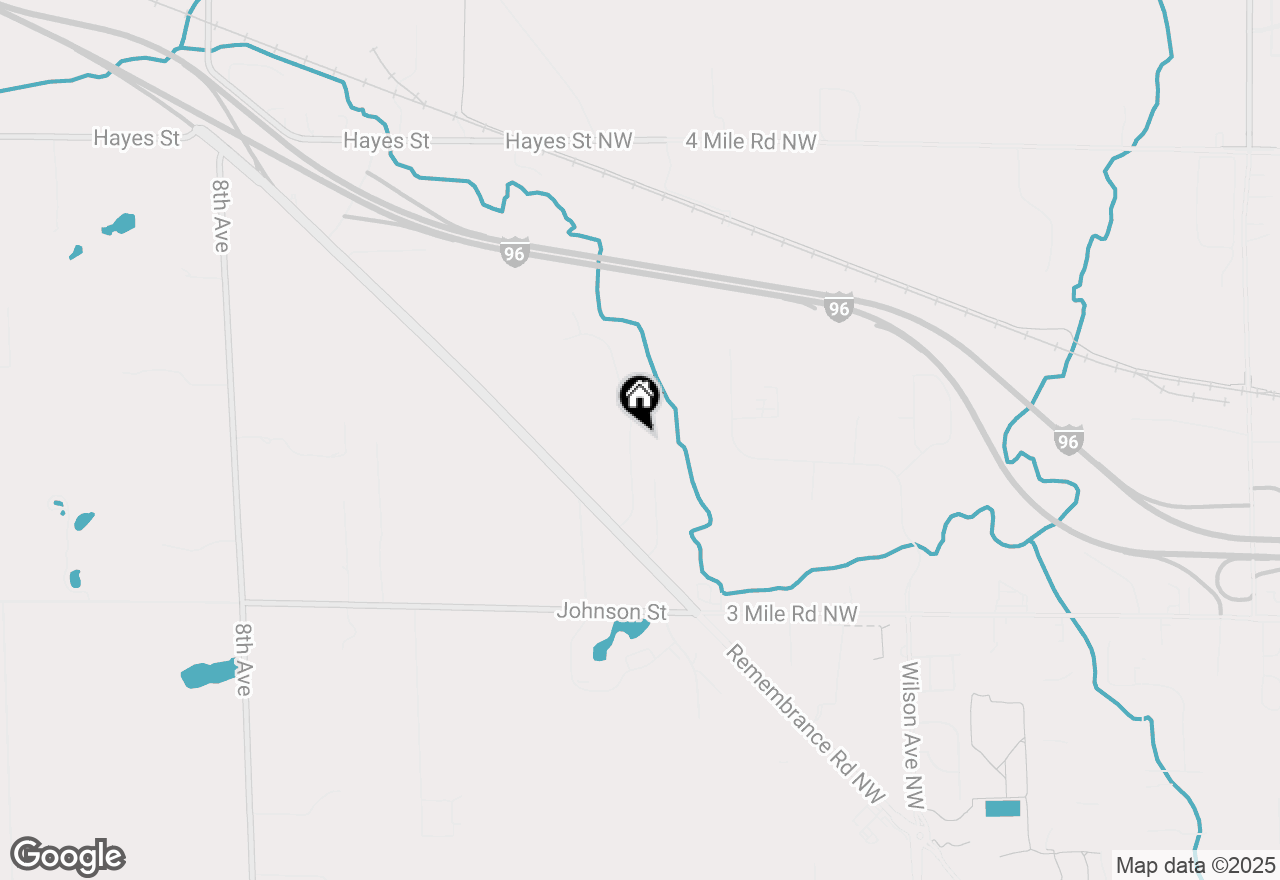 Map of 13900 Windemere Drive Nw, Tallmadge Twp, MI 49544