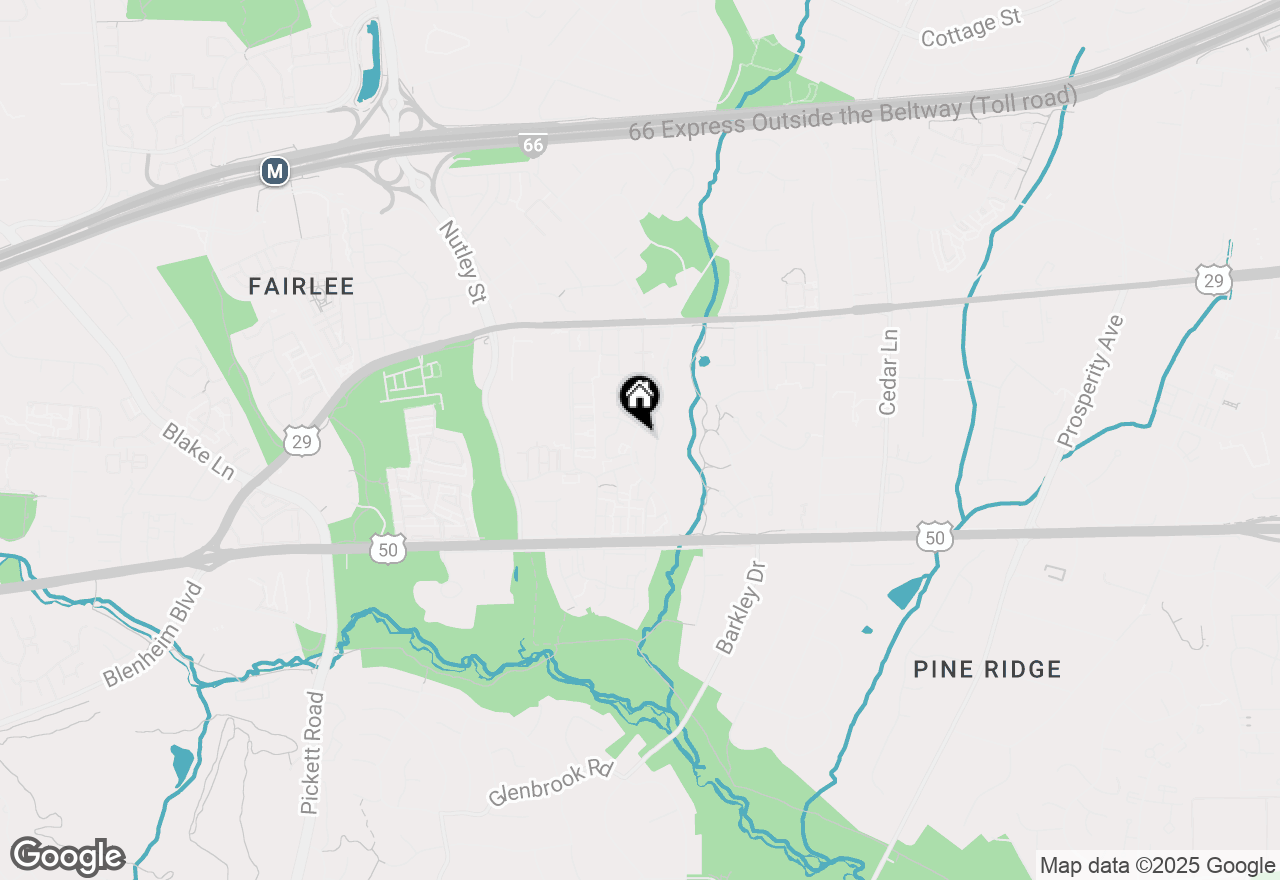 Map of 3025 Ellenwood Drive, Fairfax, VA 22031