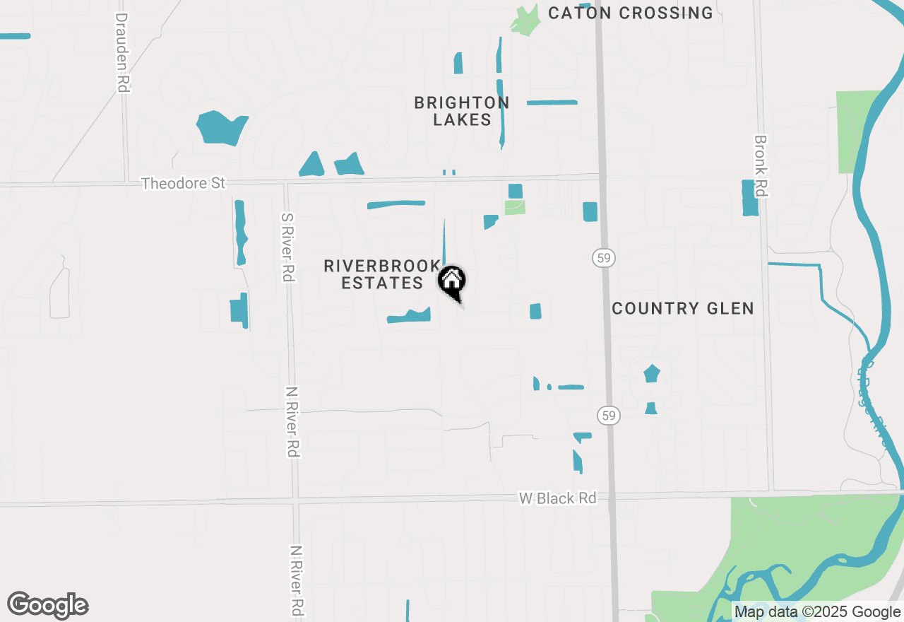 Map of 1213 Bridgehampton Drive, Plainfield, IL 60586