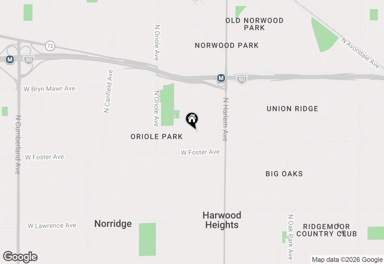 Map of 5309 N Oketo Avenue, Chicago, IL 60656