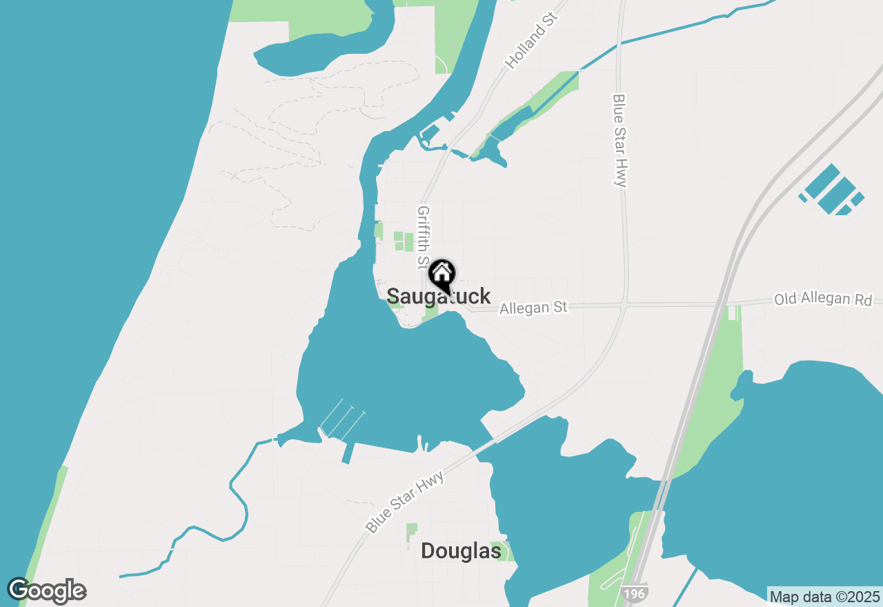 Map of 337 Culver Street, Saugatuck, MI 49453