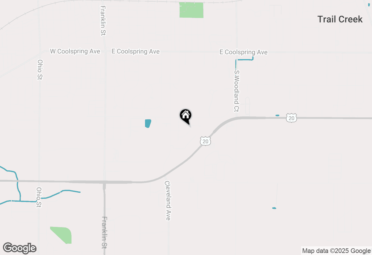 Map of 413 Holly Road, Michigan City, IN 46360