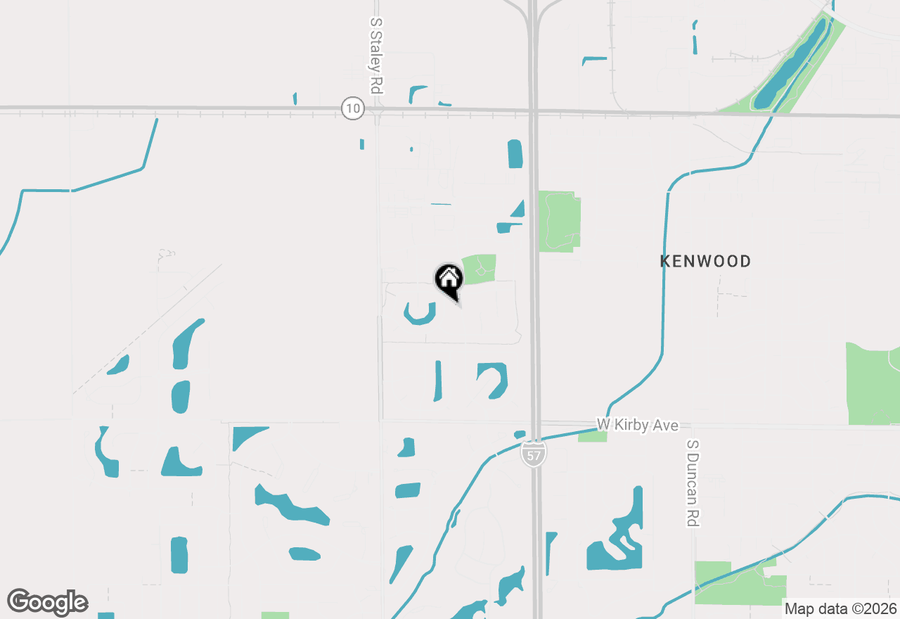 Map of 3906 Turnberry Drive, Champaign, IL 61822