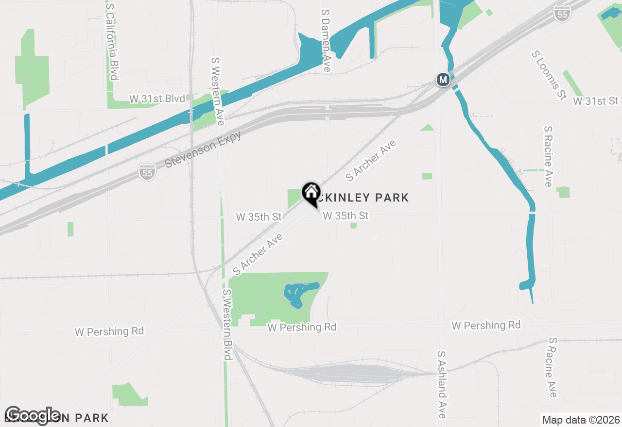 Map of 3473 S Archer Avenue #305, Chicago, IL 60608
