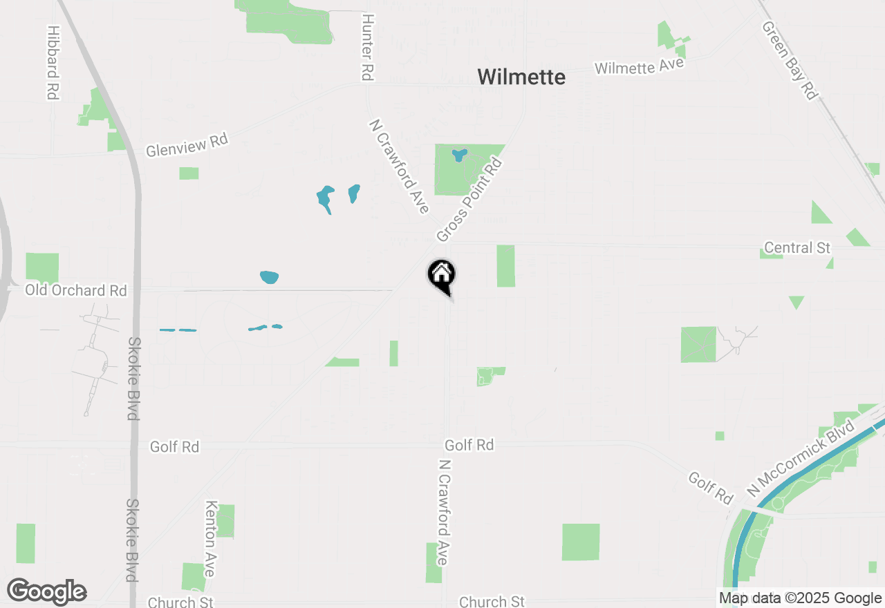 Map of 9936 Crawford Avenue, Skokie, IL 60076
