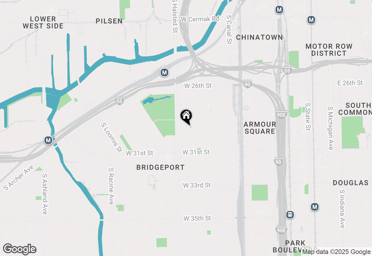 Map of 2935 S Emerald Avenue, Chicago, IL 60616