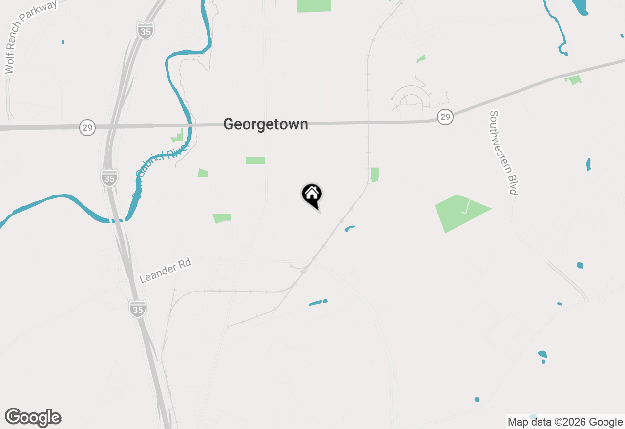 Map of 2102 S Church St, Georgetown, TX 78626